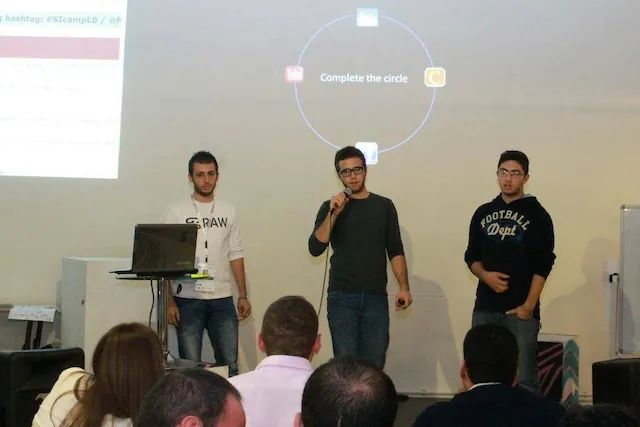 Coaching a team during a technical competition