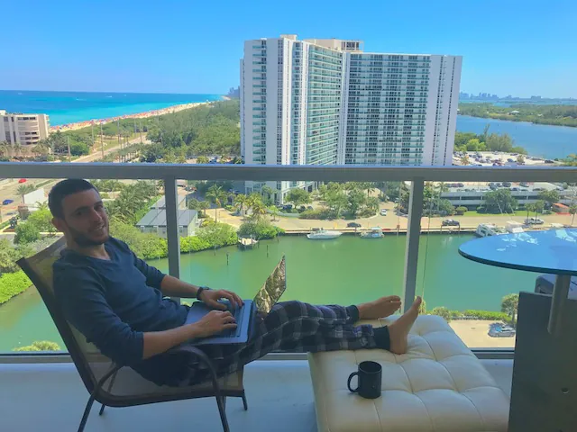 Remote build session in Miami