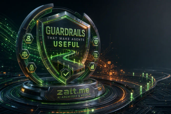 The Guardrails That Make Agents Useful - Blog post featured image
