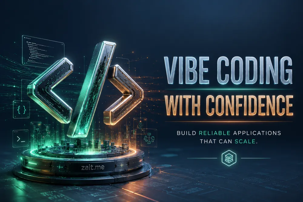 How to Vibe Code a Reliable App - Featured blog post image