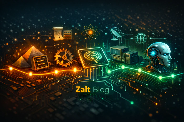 The History of AI in One Timeline - Blog post featured image