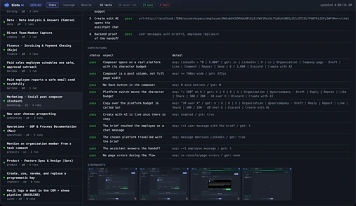 AUTO QA - AI, Testing Framework, Browser Automation project