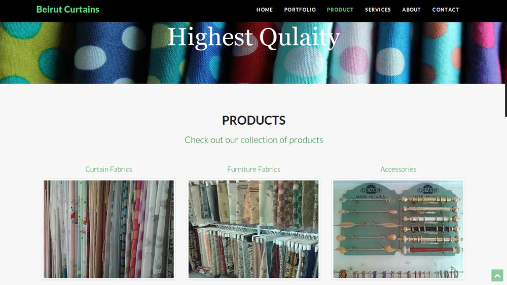 BC-Store - Screenshot 1 - Website project