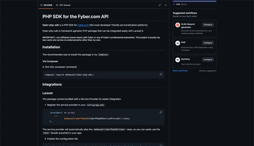 Fyber PHP SDK - PHP Package project