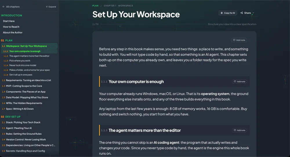 Zalt Interactive Guides - Screenshot 1 - AI, Web App, Publishing Platform project