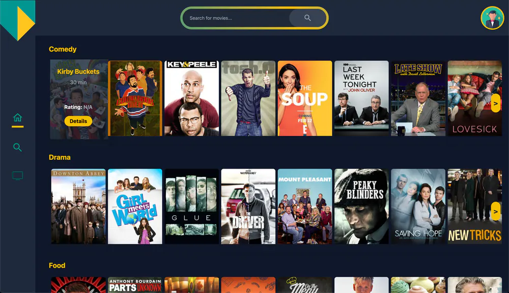 Flix Stream - Screenshot 1 - Video Streaming Platform, CMS project