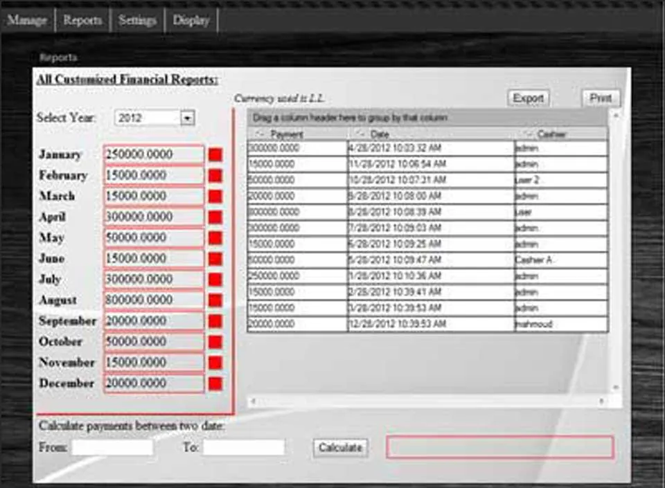 Transaction Manager - Screenshot 1 - Desktop App project
