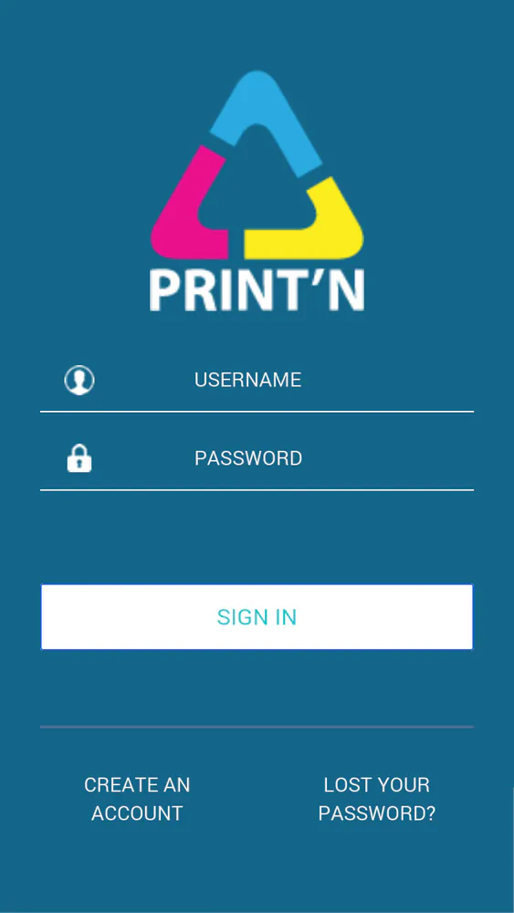 PRINT-N - Screenshot 1 - Mobile App project