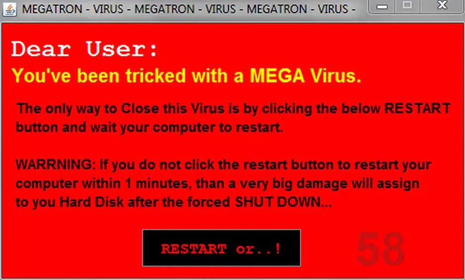 DOS Restarter - Screenshot 1 - Desktop App project