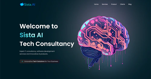 Sista Website v1 - Website project