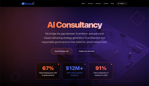 Sista Website v2 - Website project