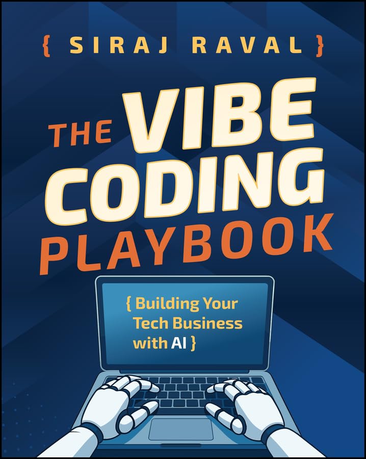 The Vibe Coding Playbook by Siraj Raval book cover