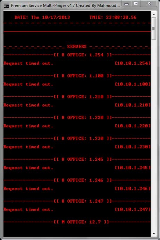 Multi Pinger