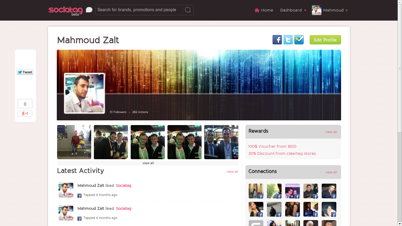Sociatag Web Portal
